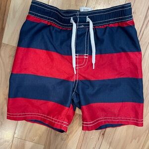 Old Navy Navy and Red Swim Shorts